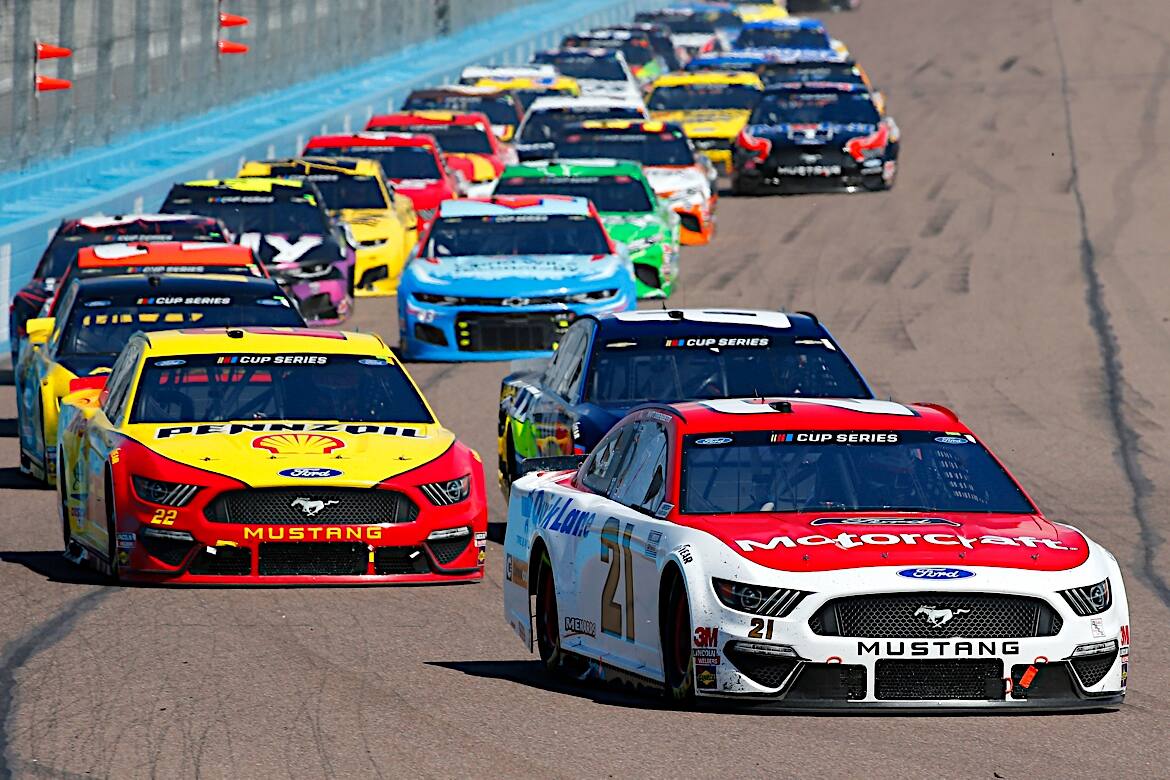 The victory also marked the 200th win for Roush Yates with the Ford FR9 engine. The victory also marked the 200th win for Roush Yates with the Ford FR9 engine.